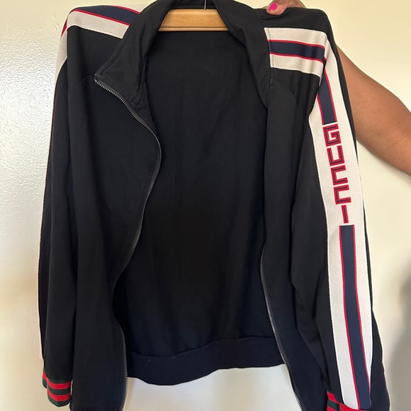 Gucci Jackets & Blazers - Gucci Black Zip-Up Jacket